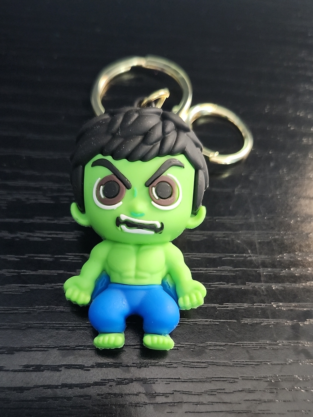 Marvel Green Hulk Style Kids Keychain Bag Charm Toy